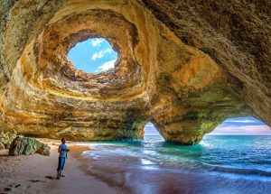 cave and beach